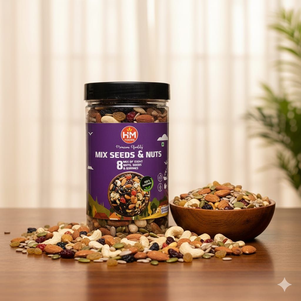 500gm Premium Quality Mix Seeds &AMP; Nuts
