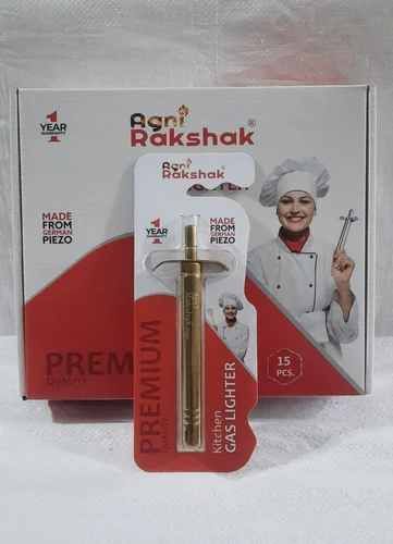 Agni Rakshak Golden PVD Kitchen Gas Lighter