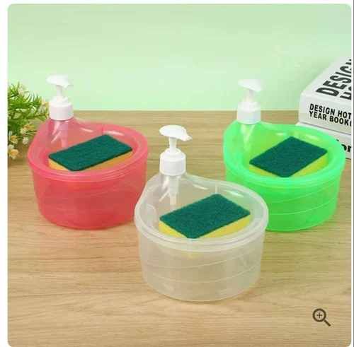 Sponge Double Layer Liquid Soap Dispenser
