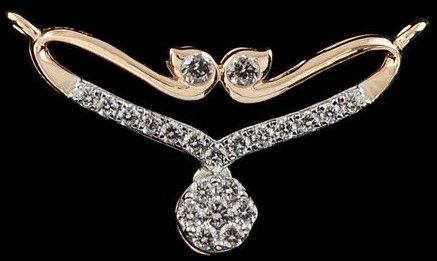 Petite Diamond Curve Mangalsutra