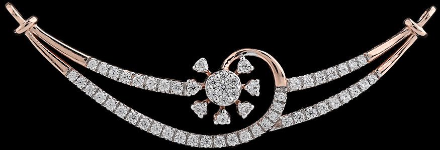 Small Contemporary Diamond Mangalsutra