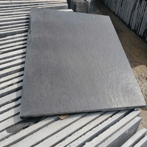 Leather Finish Black Kadappa Stone