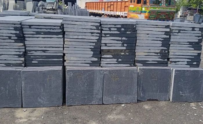 Square Unpolished Kadppa Stone