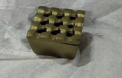 Gold Antique Finish Cast  Aluminum  Ash Tray