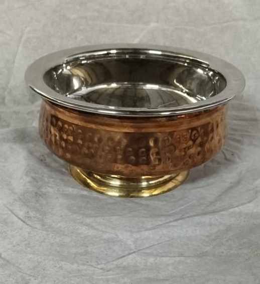 Stainless Steel Copper Handi Bowl