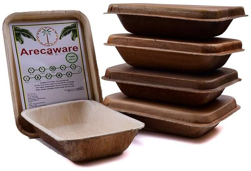 Areca Palm Leaf Lunch Meal Box
