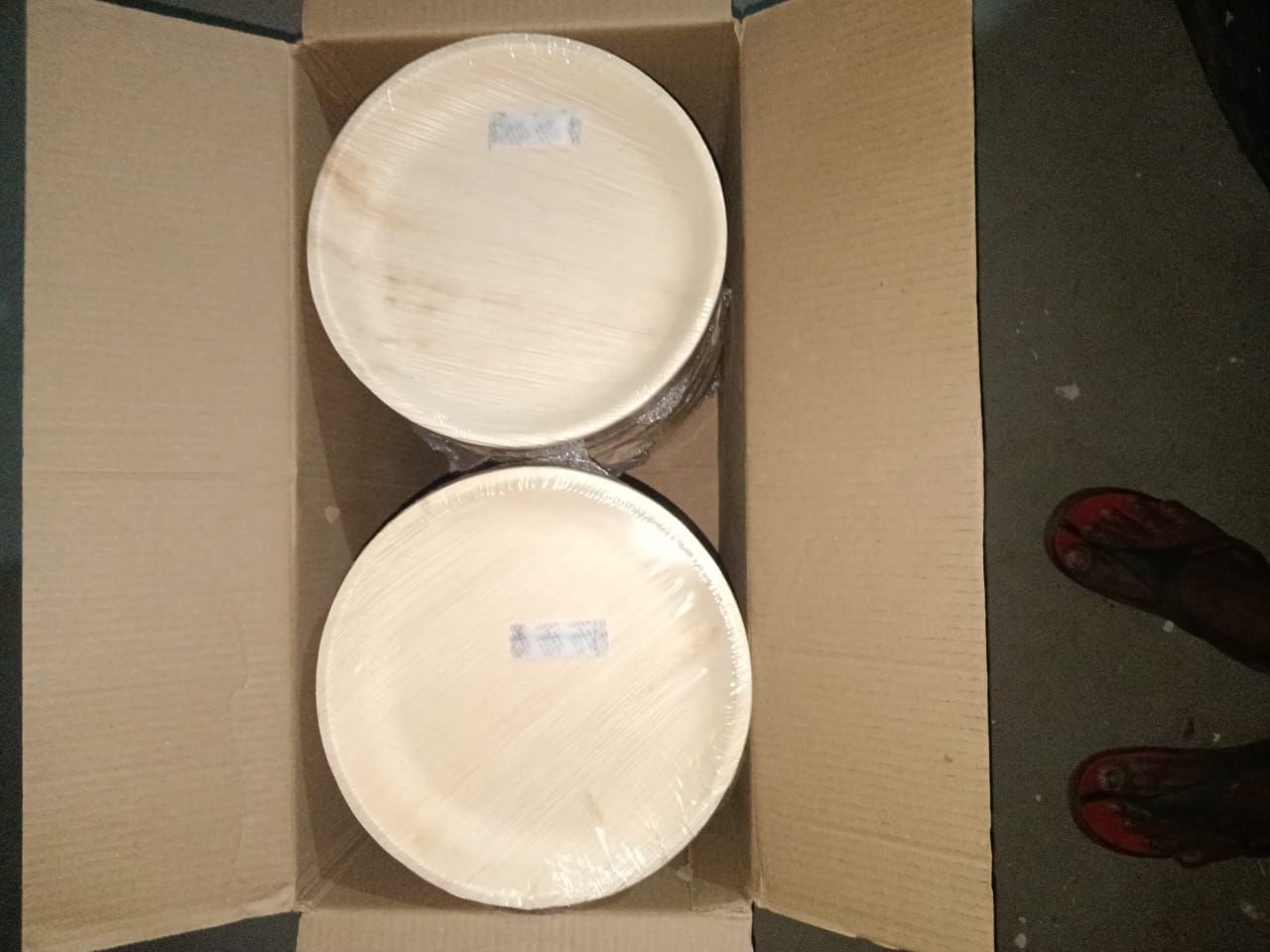 Areca Palm Leaf Round Food Serving Plates