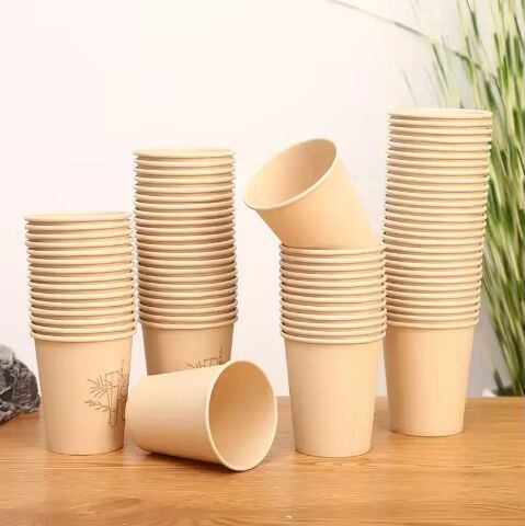 Disposable Kraft Paper Beverage Cups