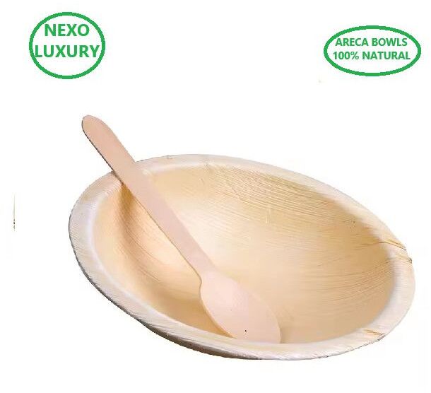 Eco-Friendly Disposable Areca Leaf Spoon