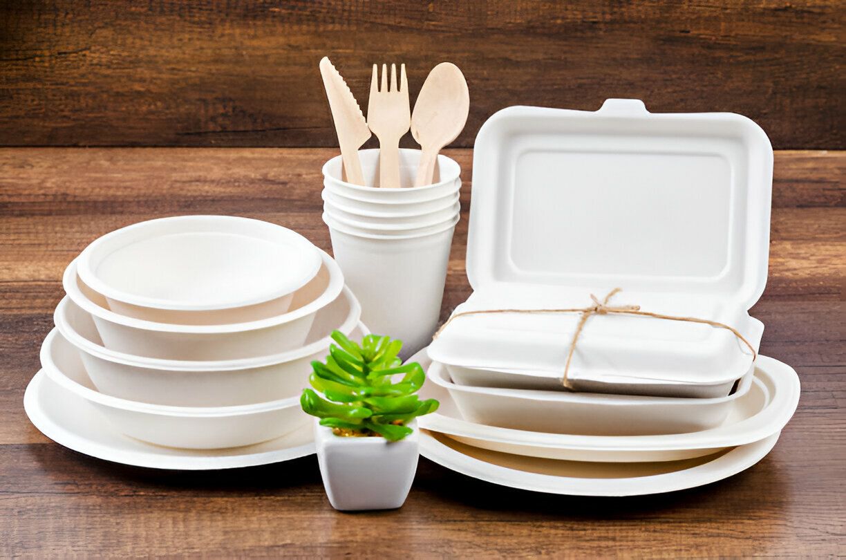 Ecoserve Compostable Sugarcane Tableware