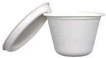 Mini Bagasse Portion Cup with Secure Lid