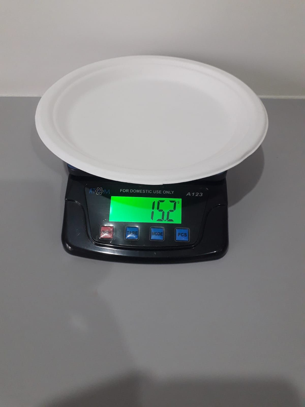 Plain Round Sugarcane Bagasse Dinner Plate