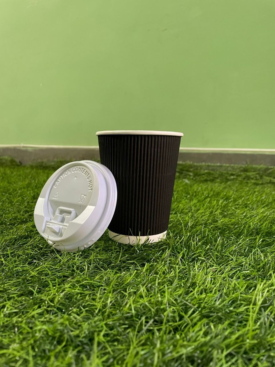 Ripple Wall Paper Cup with Lid
