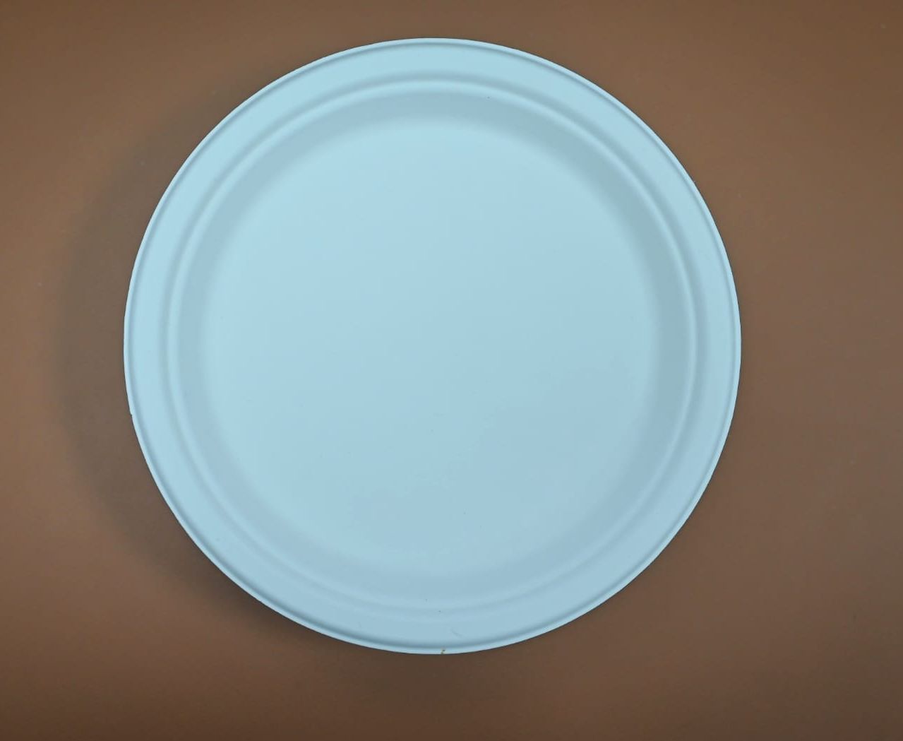 Round Sugarcane Bagasse Disposable Dinner Plates