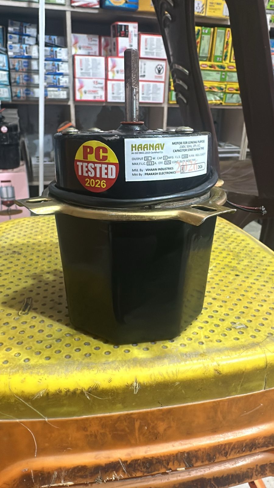 Single Phase Aluminium Winding Table Fan Motor