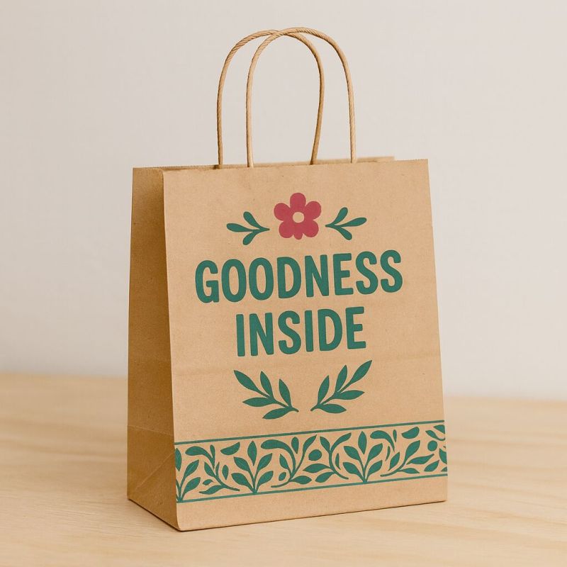 Kraft Paper Carry Bag