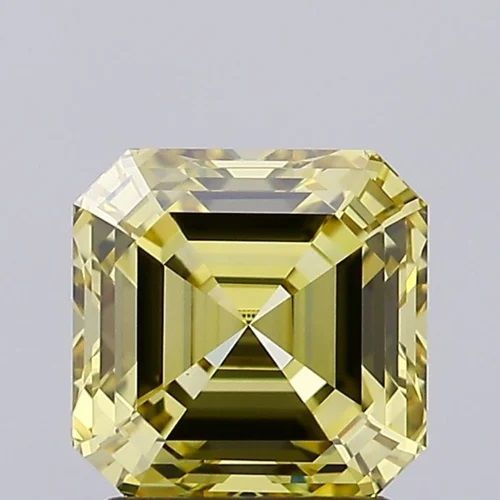 Asscher Cut Certified Natural Fancy Color Diamonds