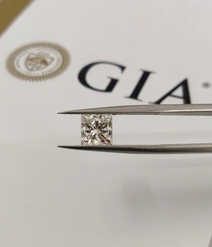 Certified Princess Cut Natural Diamonds