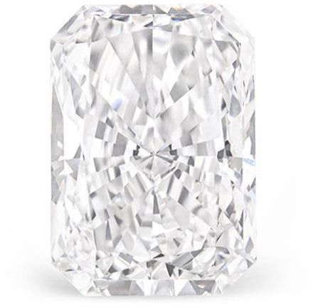 Certified Radiant Cut Natural Diamonds