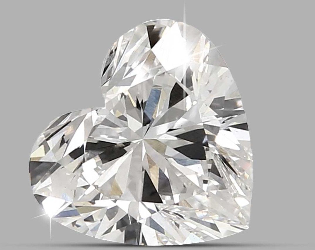 IGI Certified Heart Cut Lab Grown Diamonds
