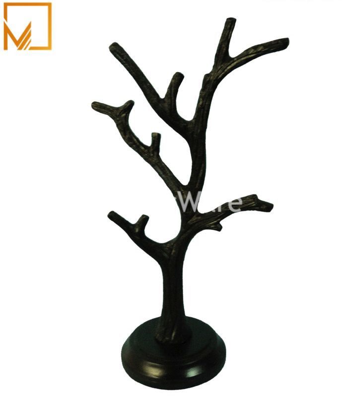 Black Recycled Aluminium Decoration Jewelry Stand