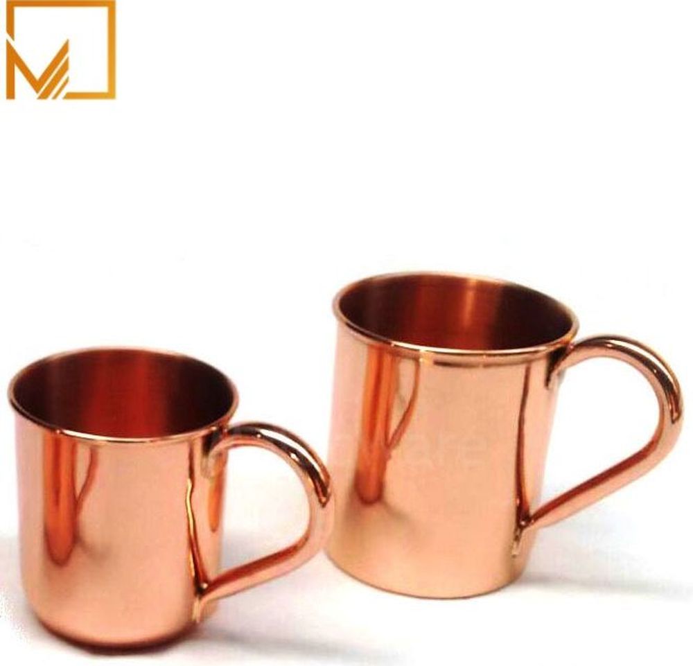 Handcrafted 7 OZ Pure Copper Cup