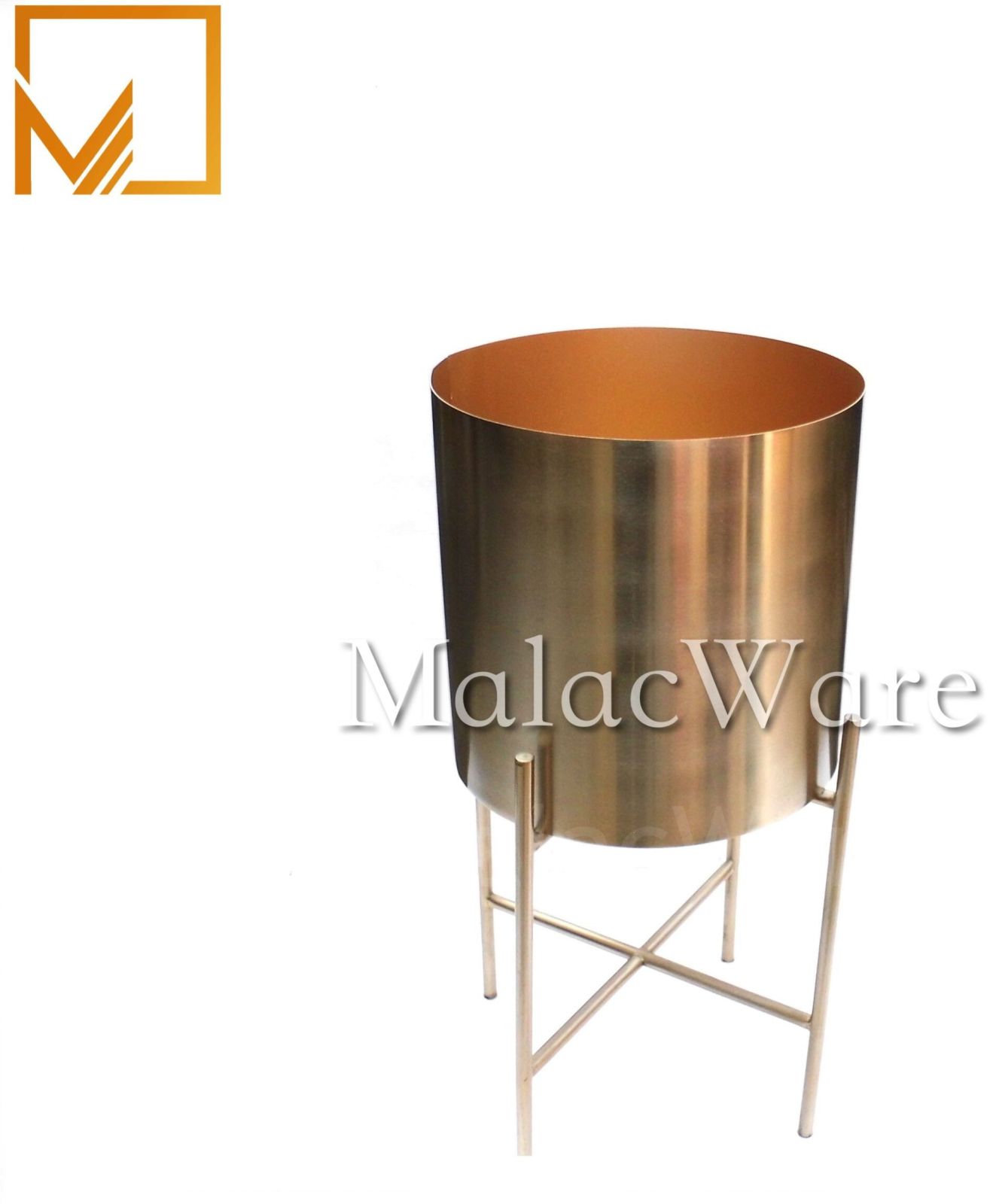 Luxurious Indoor Metal Vase