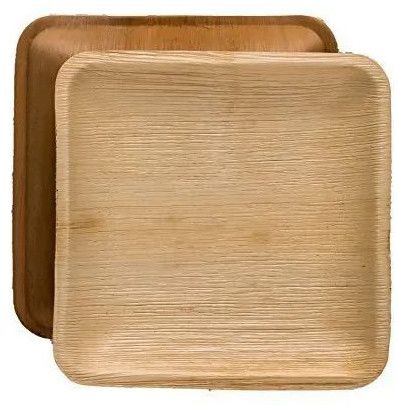 6 Inch Square Areca Leaf Plate