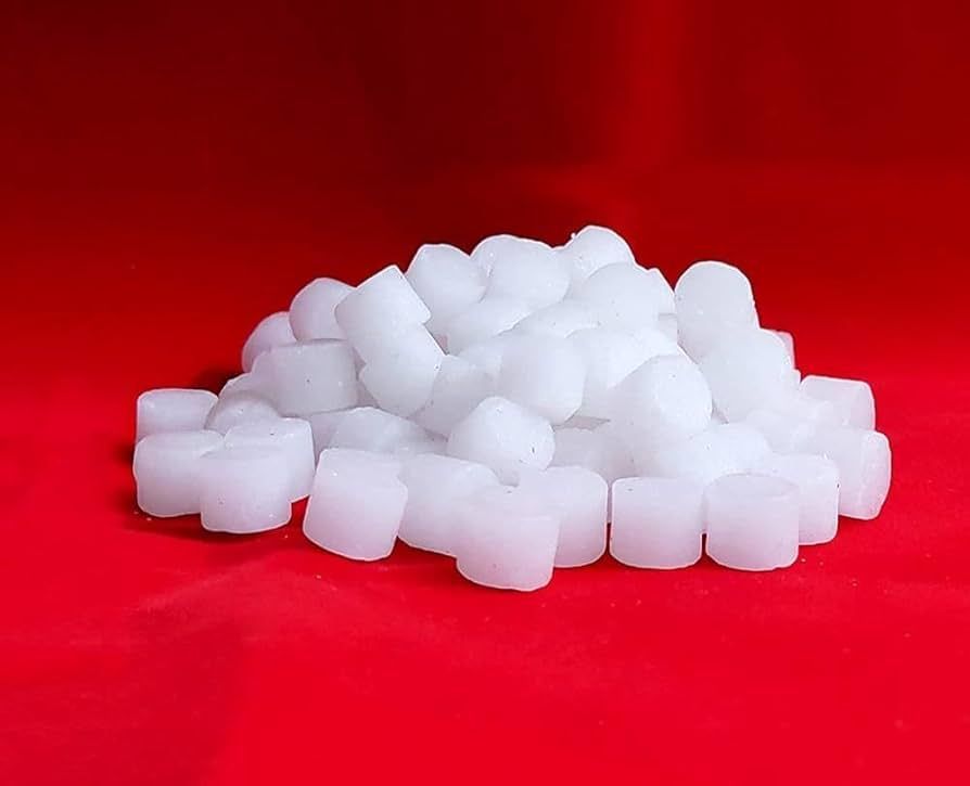 Pure White Round Camphor Tablets