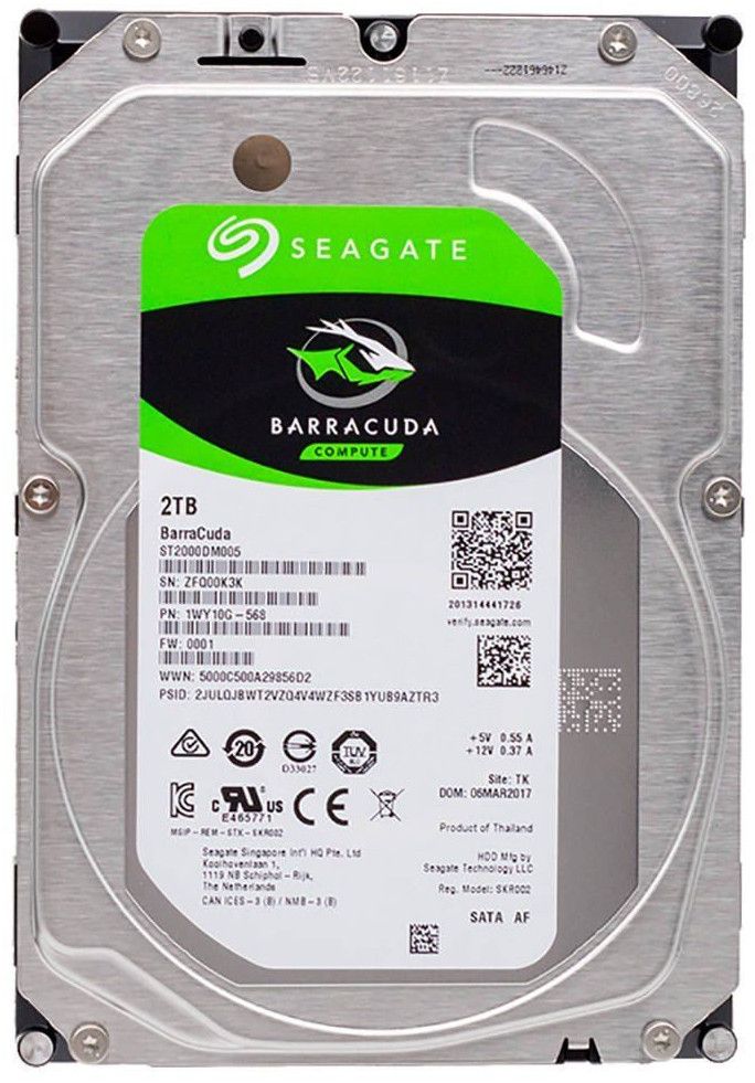 2TB Seagate SATA Internal Hard Disk