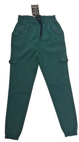 Girls Cotton Cargo Pants