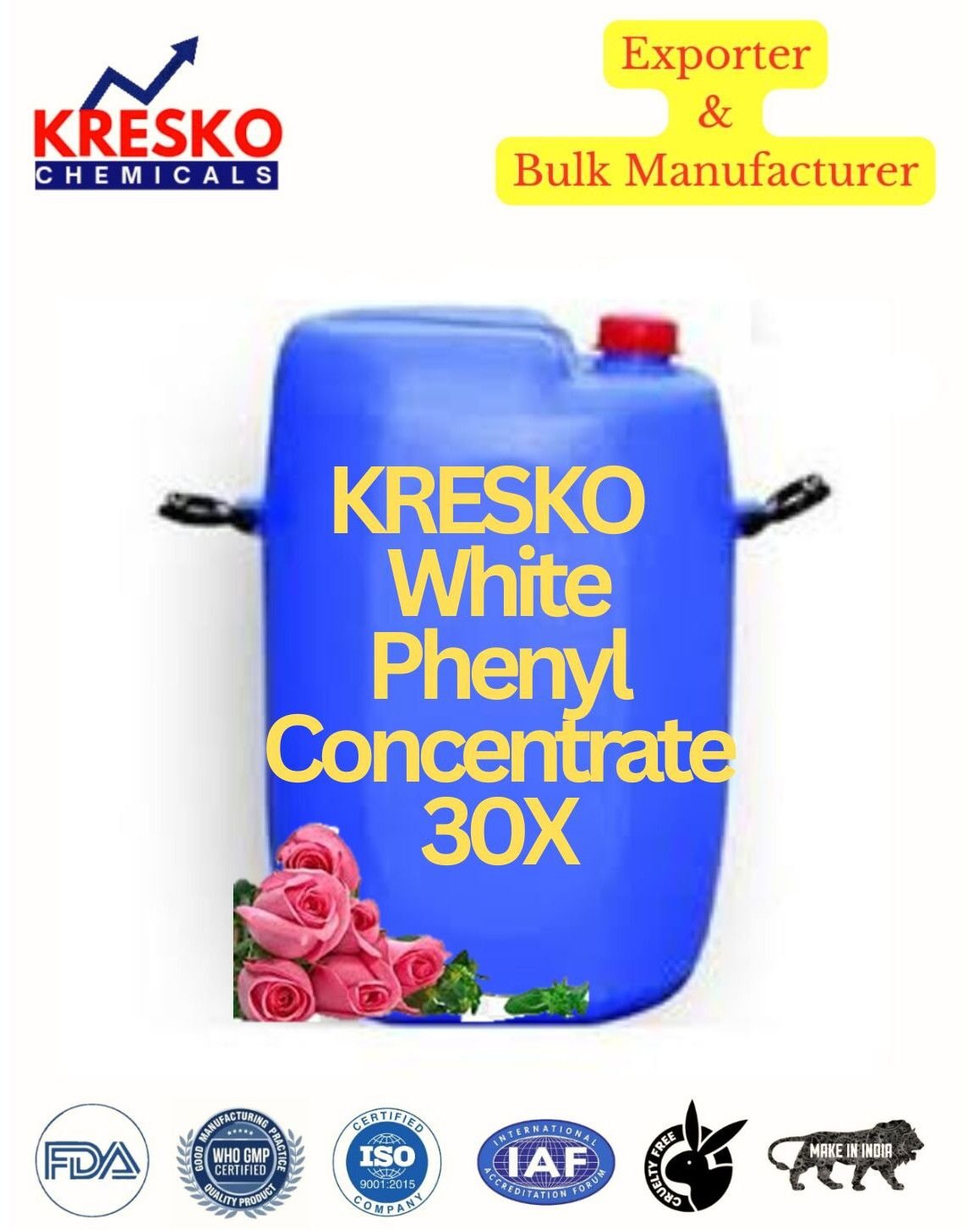 White Floor Cleaner Concentrate