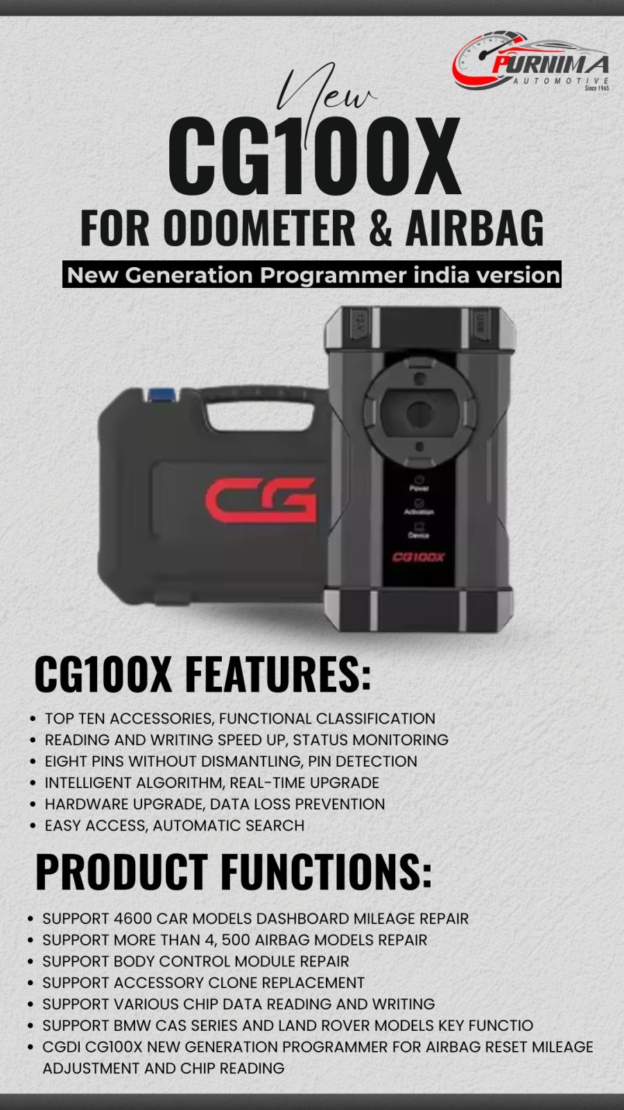 Cgdi CG100X New Generation Programmer