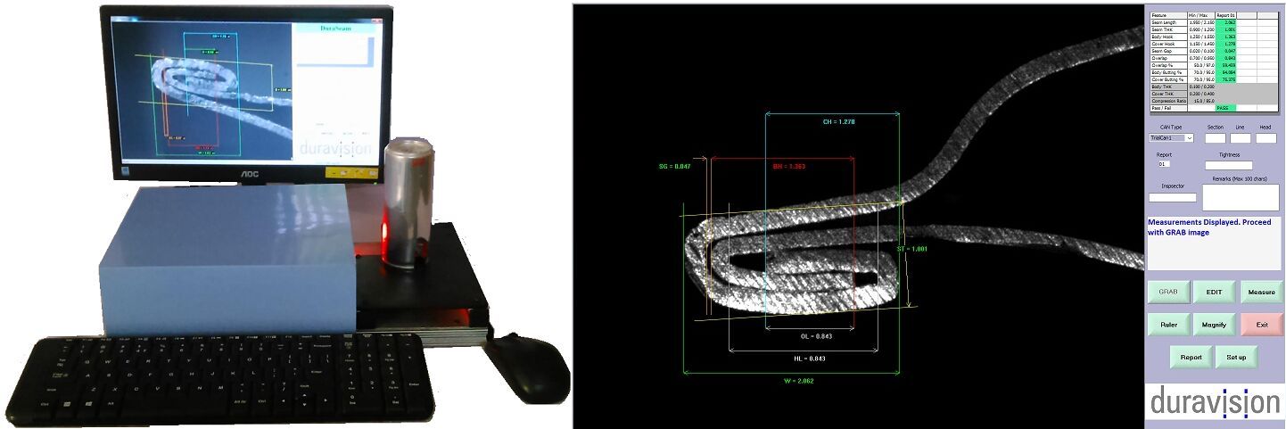 Double Seam Inspection System