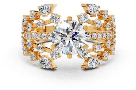 18K Gold Nina Solitaire Ring