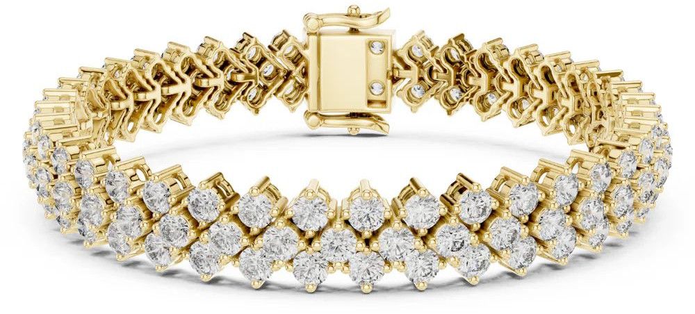 18K Gold Adele Diamond Bracelet
