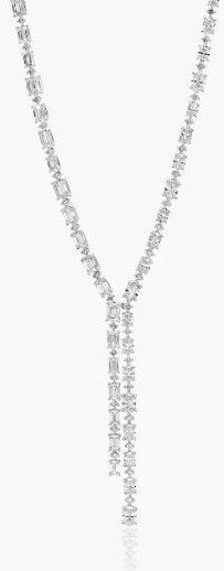 Silver Noor Tennis Necklace