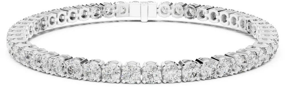 Silver Veda Diamond Bracelet