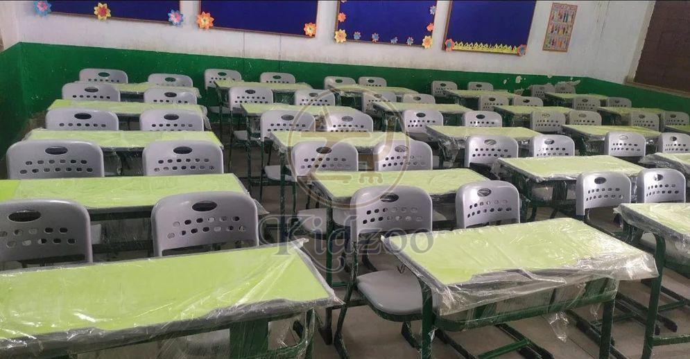 2 Seater Iron School Benche