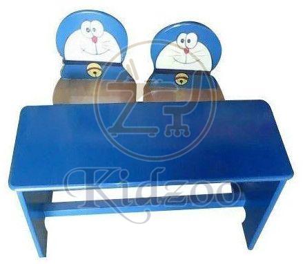 Rubber Wooden Kid Classroom Furniture