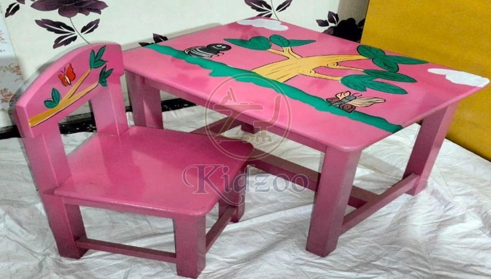 Single Seater Kid Table Chair Set
