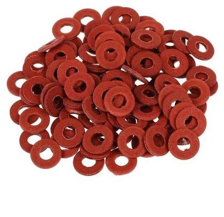 Industrial Red Fiber Washer