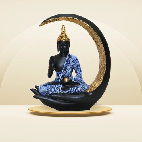 Polyresin Decorative Meditating Buddha Statue