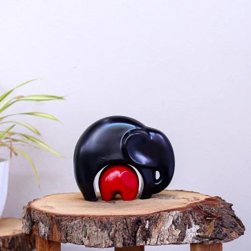 Polyresin Elephant Statue Set