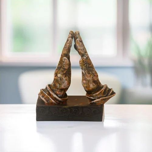 Polyresin Namaste Hand Decor