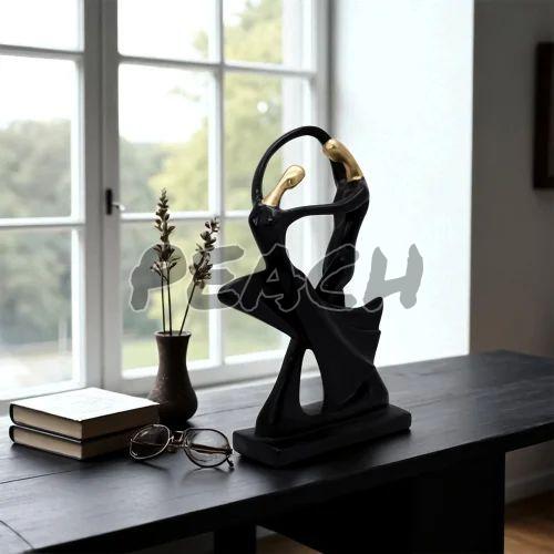 Black Romantic Dancing Couple Statue