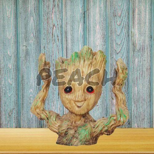 Brown Resin Groot Showpiece