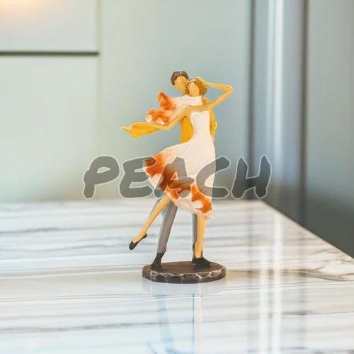 Elegant Dancing Couple Statue