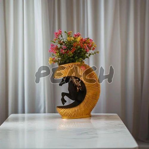 Polyresin Horse Flower Pot Statue