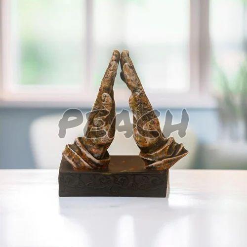 Polyresin Namaste Hand Decor